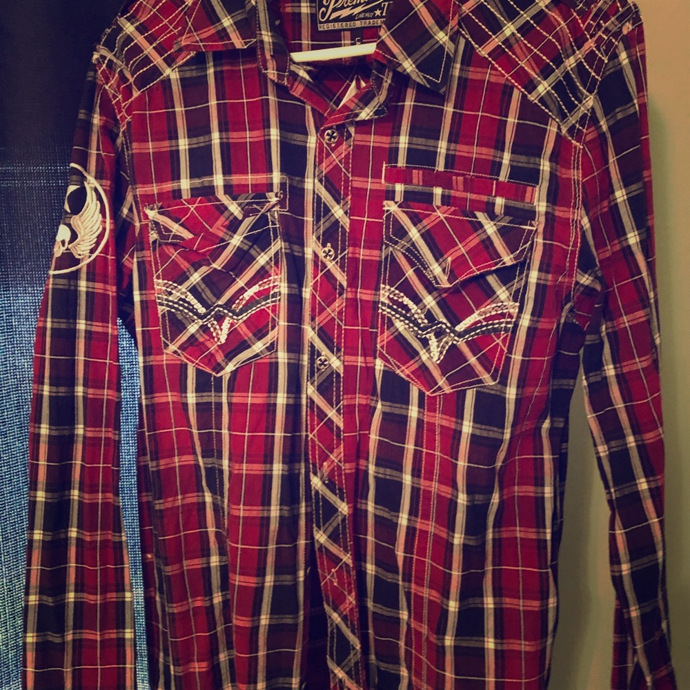 Men’s Affliction button up